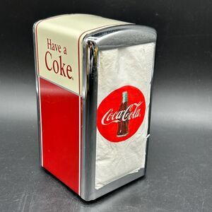 Coca Cola Napkin Holder 1992
